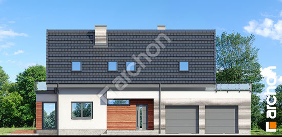 Передний фасад Дом под ацеролей (Г2)