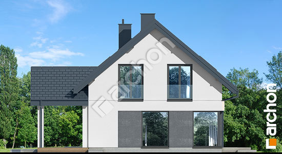 Боковой фасад Дом в шишковиках 2