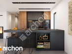 Проект будинку ARCHON+ Будинок в шишковиках 2 візуалізація кухні 1 від 1