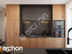 Проект дома ARCHON+ Дом в шишковиках 2 визуализация кухни 1 вид 3