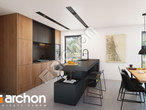 Проект дома ARCHON+ Дом в шишковиках 2 визуализация кухни 1 вид 2