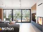 Проект будинку ARCHON+ Будинок в шишковиках 2 денна зона (візуалізація 1 від 6)