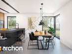 Проект дома ARCHON+ Дом в шишковиках 2 дневная зона (визуализация 1 вид 4)