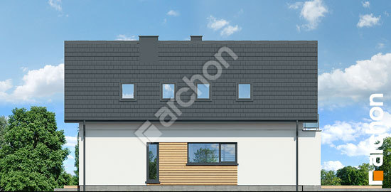 Боковой фасад Дом в гамамелисах