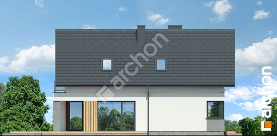 Боковой фасад Дом в гамамелисах