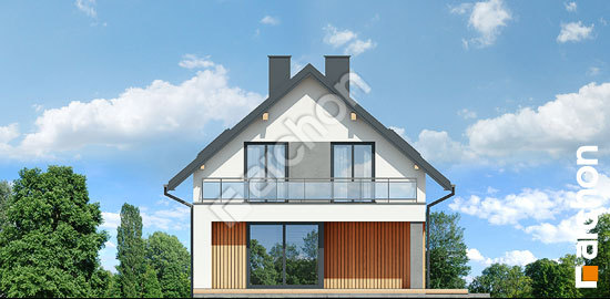 Дворовий фасад Будинок в гамамелісах