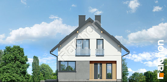 Передний фасад Дом в гамамелисах