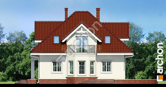 Боковой фасад Дом в тамарисках 7