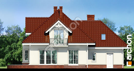 Дворовой фасад Дом в тамарисках 7