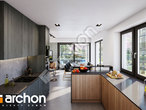 Проект будинку ARCHON+ Будинок під персиками (ГЕ) візуалізація кухні 1 від 2