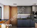 Проект дома ARCHON+ Дом под персиками (ГЕ) визуализация кухни 1 вид 1