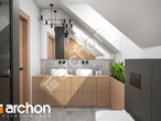 Проект дома ARCHON+ Дом под персиками (ГЕ) визуализация ванной (визуализация 3 вид 1)