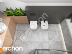 Проект дома ARCHON+ Дом под персиками (ГЕ) визуализация ванной (визуализация 3 вид 4)
