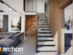 Проект дома ARCHON+ Дом под персиками (ГЕ) дневная зона (визуализация 1 вид 4)
