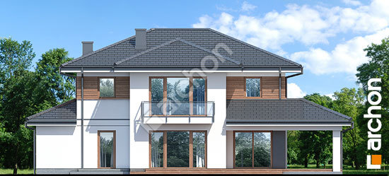 Дворовой фасад Вилла Миранда 11 (Г2)