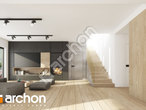 Проект дома ARCHON+ Вилла Миранда 11 (Г2) дневная зона (визуализация 1 вид 4)