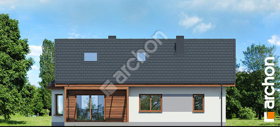 Дворовий фасад Будинок в ягодах 2 (ПД) вер. 2