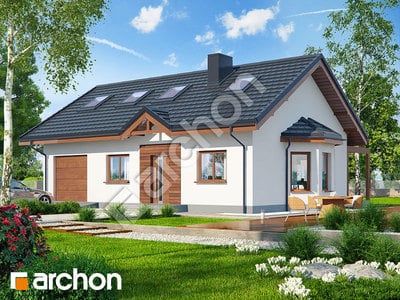 Проект дома ARCHON+ Дом в ягодах 2 (ПД) вер. 2 