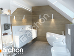 Проект будинку ARCHON+ Будинок під лічі 6 візуалізація ванни (візуалізація 3 від 1)