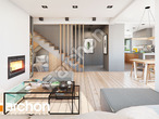 Проект дома ARCHON+ Дом под личи 6 дневная зона (визуализация 1 вид 1)