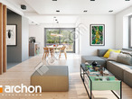 Проект дома ARCHON+ Дом под личи 6 дневная зона (визуализация 1 вид 4)