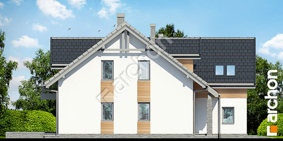 Бочний фасад Будинок у клематисах 11