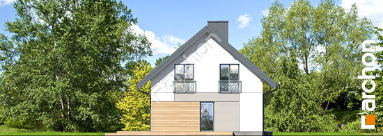 Боковой фасад Дом в малиновках 11 (Б)