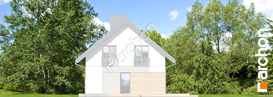 Боковой фасад Дом в малиновках 11 (Б)