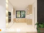 Проект дома ARCHON+ Дом в малиновках 11 (Б) визуализация кухни 1 вид 1