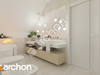 Проект будинку ARCHON+ Будинок в малинівці 11 (Б) візуалізація ванни (візуалізація 3 від 3)