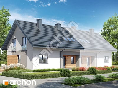 Проєкт будинку ARCHON+ Будинок в малинівці 11 (Б) 