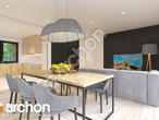 Проект будинку ARCHON+ Будинок в малинівці 11 (Б) денна зона (візуалізація 1 від 4)