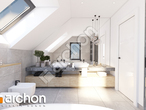 Проект будинку ARCHON+ Будинок в яблонках 19 візуалізація ванни (візуалізація 3 від 1)