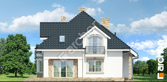 Дворовий фасад Будинок в кокосах (Г) вер.2