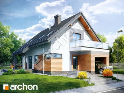 Проект дома ARCHON+ Дом в аденофорах вер.2 