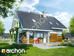Проект будинку ARCHON+ Будинок в аденофорах вер.2 стилізація 4