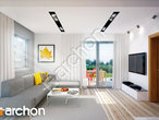 Проект дома ARCHON+ Дом в аденофорах вер.2 дневная зона (визуализация 1 вид 2)