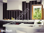 Проект дома ARCHON+ Вилла Вероника 3 вер. 2 визуализация кухни 1 вид 1