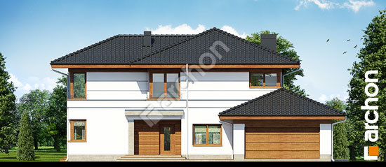 Передній фасад Вілла Вероніка 3 вер. 2