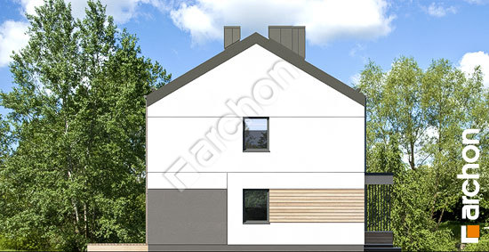 Бочний фасад Будинок в аркадіях 4 (Б)