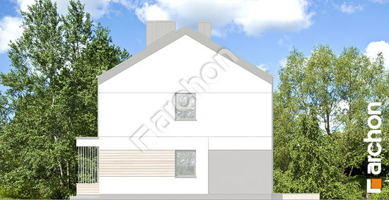 Боковой фасад Дом в аркадиях 4 (Б)