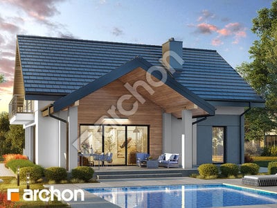 Проект дома ARCHON+ Дом в аурорах 18 (Г) 