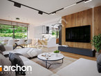 Проект будинку ARCHON+ Будинок в аурорах 18 (Г) денна зона (візуалізація 1 від 2)