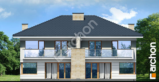 Дворовой фасад Вилла Юлия 5