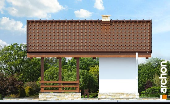 Бочний фасад Альтанка А3