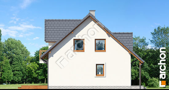 Бочний фасад Будинок під буками 4 вер.2