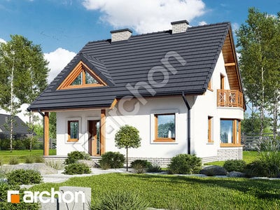 Проєкт будинку ARCHON+ Будинок під буками 4 вер.2 