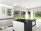 Проект будинку ARCHON+ Будинок в сливах 2 візуалізація кухні 1 від 2