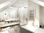 Проект будинку ARCHON+ Будинок в сливах 2 візуалізація ванни (візуалізація 3 від 1)