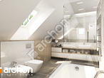 Проект будинку ARCHON+ Будинок в сливах 2 візуалізація ванни (візуалізація 3 від 3)